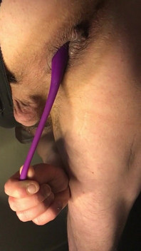 Meisjesmannen - strip, open kont, lange voorhuid