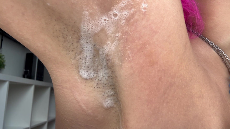 Nali Marie: Armpit Fetish Sweaty Spitting on My Armpits Squirting Vibrator Ass...