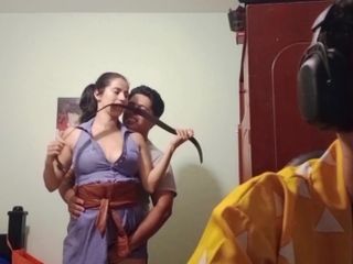 Rorono4zhot: Mijn stiefzus en haar beste vriendin.