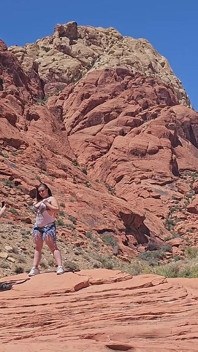 Behind the Scenes Photo Shoot - Ashley at Red Rock Canyon