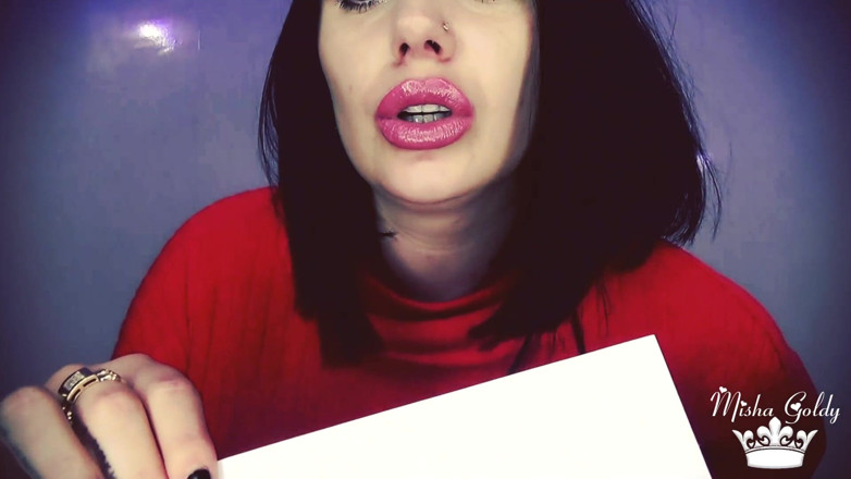 Goddess Misha Goldy: Financial debt contract! How to become mine