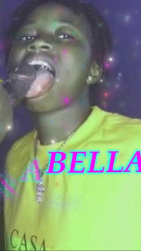 Slut Ebony Loves Her Bottle