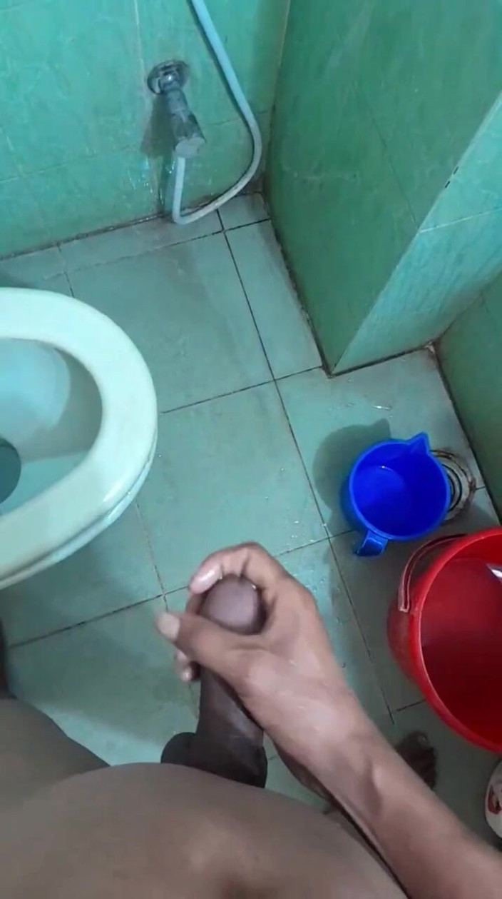 Sabbir khan: Bengali Boy's Solo Masturbation in the Bathroom
