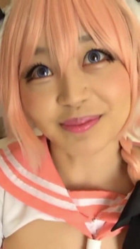 Video para adultos completamente casero - esbelta g Cup nuevo cosplayer con pechos hinchables e intensos clímaxes - act1