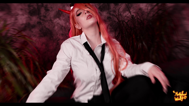 MollyRedWolf: Chainsawman. Hard Fuck with Power - Mollyredwolf
