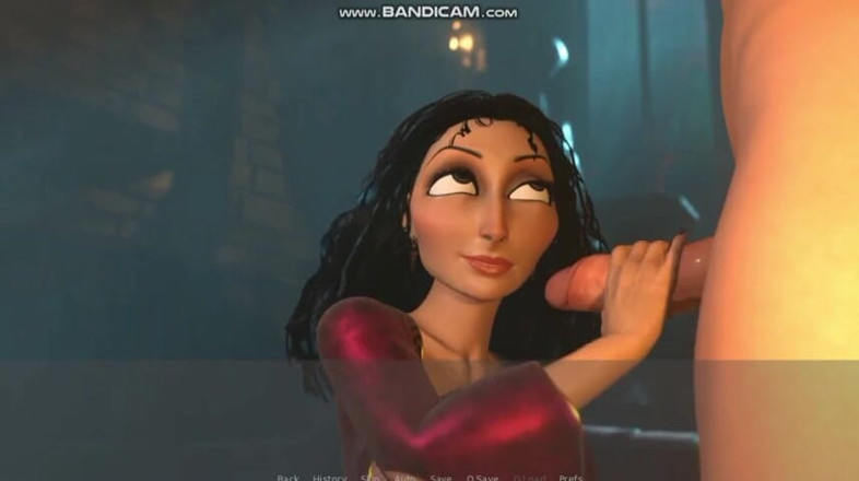 Divide XXX: 3d nsfw làm hài lòng mẹ Gothel