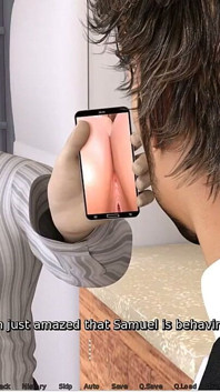 Laura Lustful Secret - Gameplay - Roleplay - Wife Teases Husband Friend on Phone by Video Call