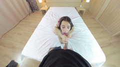 SassyTiff: Obrovský výstřik do pusy s nedbalou hrou se spermatem