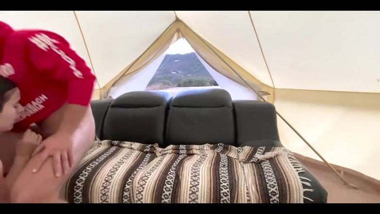 Dante Colle: Mädchen wird von ihrem stiefbrud beim camping vollgespritzt