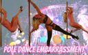 Michellexm: Nude pole dance constrangimento completo vídeo