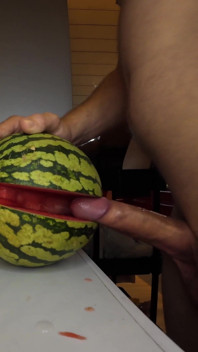 Můj způsob, jak být veganem. Šukání melounu