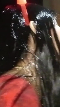 Caliente Diablita La gaura din zid - gloryhole