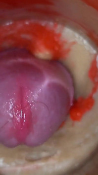 Kompilasi creampie menetes cumfeti - tampilan endoscopy