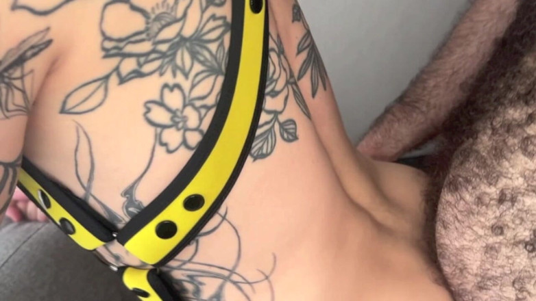 Tatted Fxggot: Filhotes com tesão fodendo