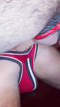 Leather Bear Deep Fuck