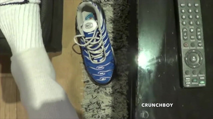 Raw French Bad boys: Matt Kenedy submitted to sneakers of straight bad boy