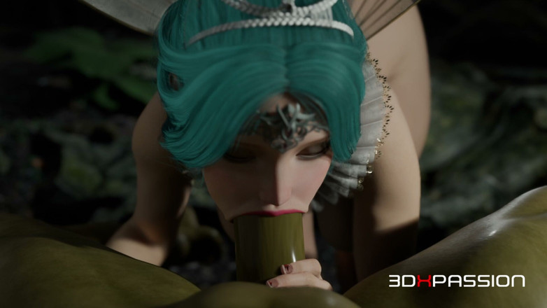 3dxpassion-transgender: 68 후타나리 오크가 숲에서 요정을 격렬하게 섹스하다 - 구강성교, 딥스로트 및 애널 섹스
