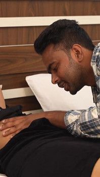 Indian Bhabhi with Her Servant in Hotel for Sex