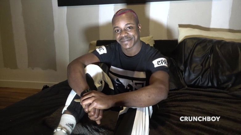 Very discreet straight boys curious: Sexy ebony dude fucked raw by Kevin David