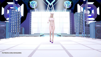 3D-Hentai Games: [MMD] Kep1er - Naik! Ahri seraphine kaisa tari bugil legendaris kda...