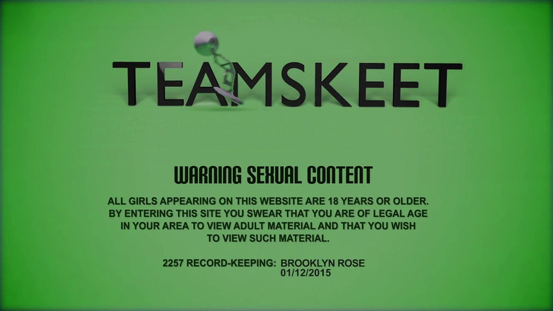 Team Skeet: ブルックリンローズ19歳の大きな戦利品ティーン