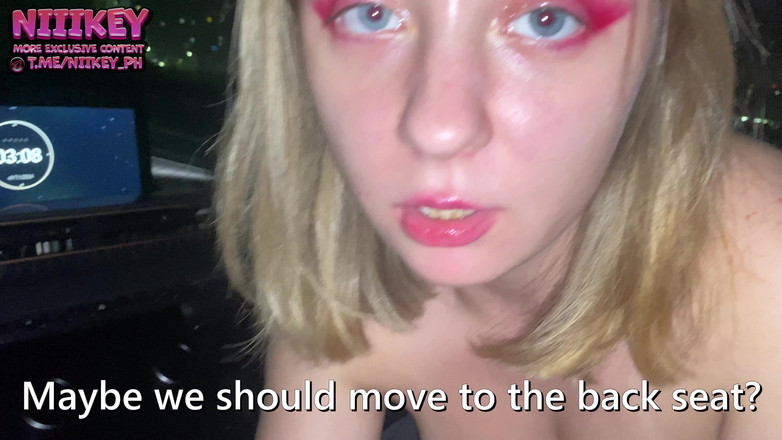 niiikey: 初めてのTinderデートは車内でのセックスで終了!彼女は私に彼女のマンコの中に射精させてくれました