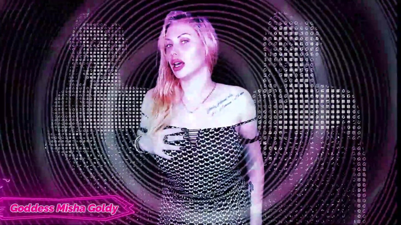 Goddess Misha Goldy: Îți voi bloca creierul și te voi face doar chestia mea!