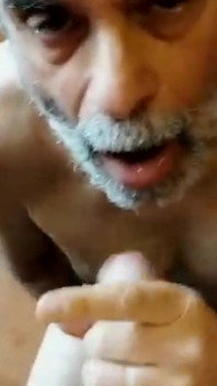 Sucking a Very Old Cock