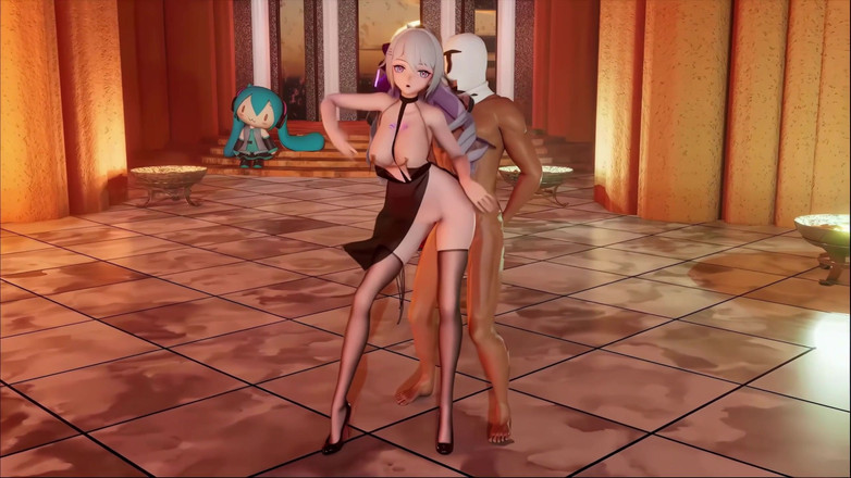 MikuMotion: [mmd] tarian sombong abracadabra seks dubur rantai susu tamparan tarian...