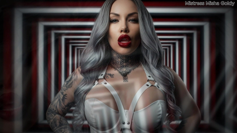 Goddess Misha Goldy: Convertido en el baño del cerebro de la dominatrix Misha