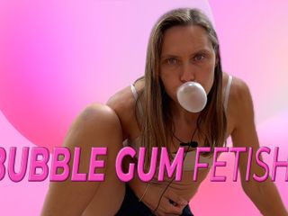 Wamgirlx: Bubbelgummi blåser fetisch och tuggummi retas