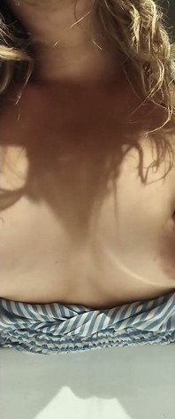 Tits in the Morning-i Stroke My Little Nipples