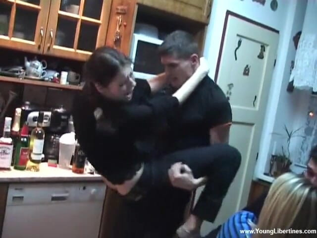 Young Libertines: Teen couple fucking