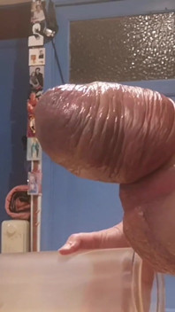 Pumping Silicone Cock After Adding 2 Liter Glucose Inside My Balls