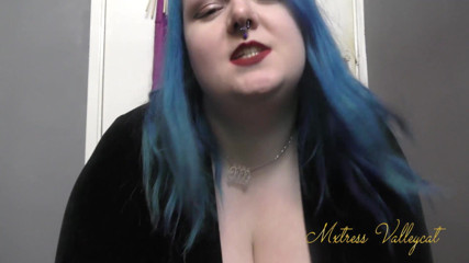 Mxtress Valleycat: Haciéndote vegana - así que mis tetas te pueden follar más