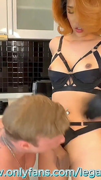 Hung Dominant Mistress Fucks Her Toy Boy Slave Deep Anal Behind the Scenes