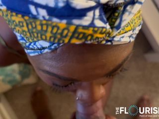 The Flourish XXX: Amatir ebony milf khalisi pov dengan mrflourish