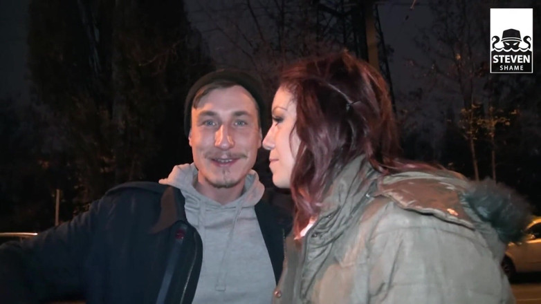 Steven Shame: Öffentlich 69: im park gibt diese bayerische brünette blowjob und ich...