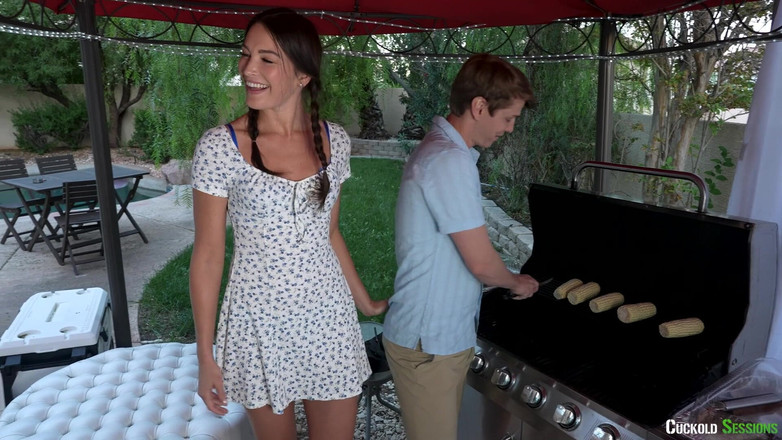 Cuckold Sessions: Cuckoldsessions Katrina Takes Three Meaty Cocks