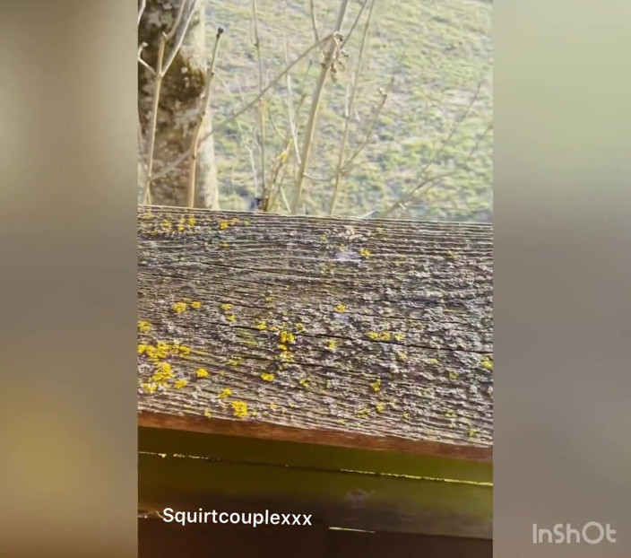 Spuirtcouplexxxx: Squirt en plein air et baise sur un siège de...