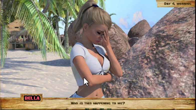 Johannes Gaming: Lewd Island #4 - 내 자지를 빨아