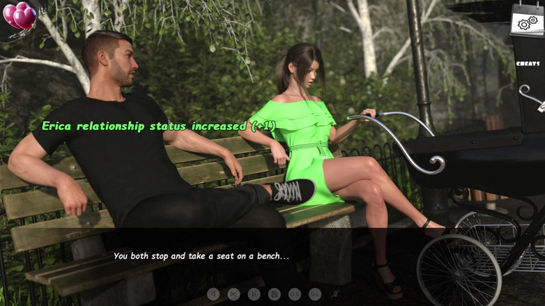 3D Cartoon Porn: Burning boundaries 13 - Mike nota la scollatura di erica durante il...