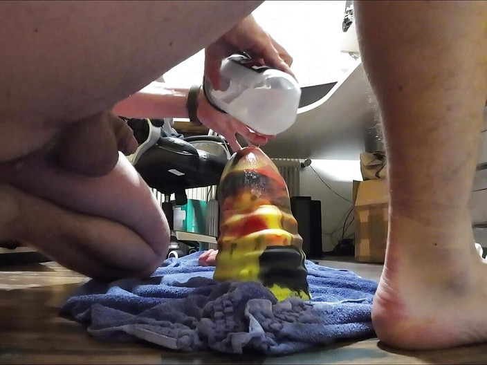 One2chris: Nová hračka John Thomas Williams Xl a POV scéna šukání strojem