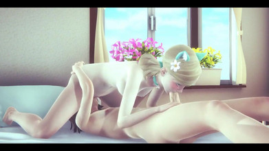 HentaiTubes: Hentai sin censura - rubia catgirl y amiga follada varias veces -...