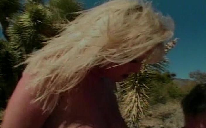 Lovers Of Vintage: Hot Outdoor Fuck with Superb Blonde Bitch