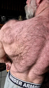 Hairy Muscle Back