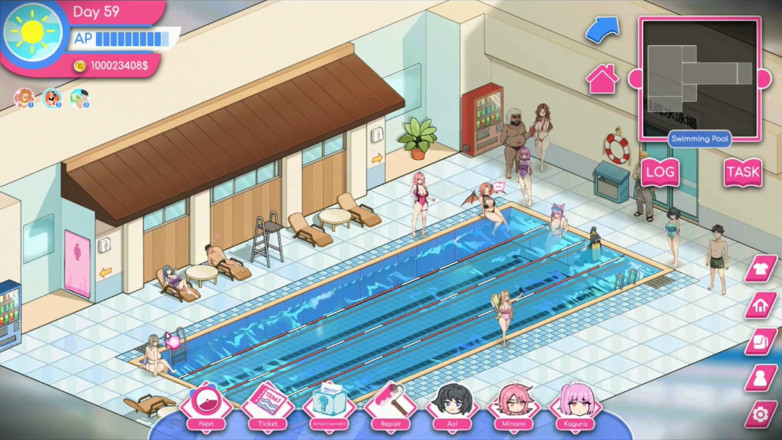 NSFWOtaku: Hentai Game - Minami Hentai Gallery Scene Pool Sex 3 - Lifeguard Holic