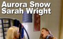 Edge Interactive Publishing: Aurora Snow &amp;amp; Sarah Wright Lesbo thủ dâm liếm chà xát