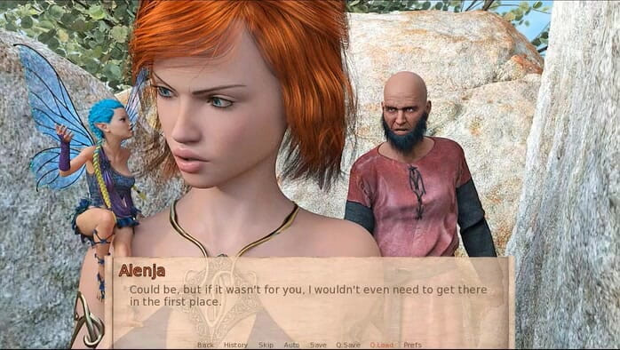 Visual Novels: การผจญภัยของอเลนจา ตอนที่ 28