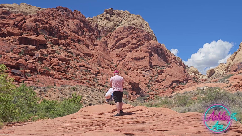 AshleyAce69: Za kulisami sesja zdjęciowa - Ashley w Red Rock Canyon